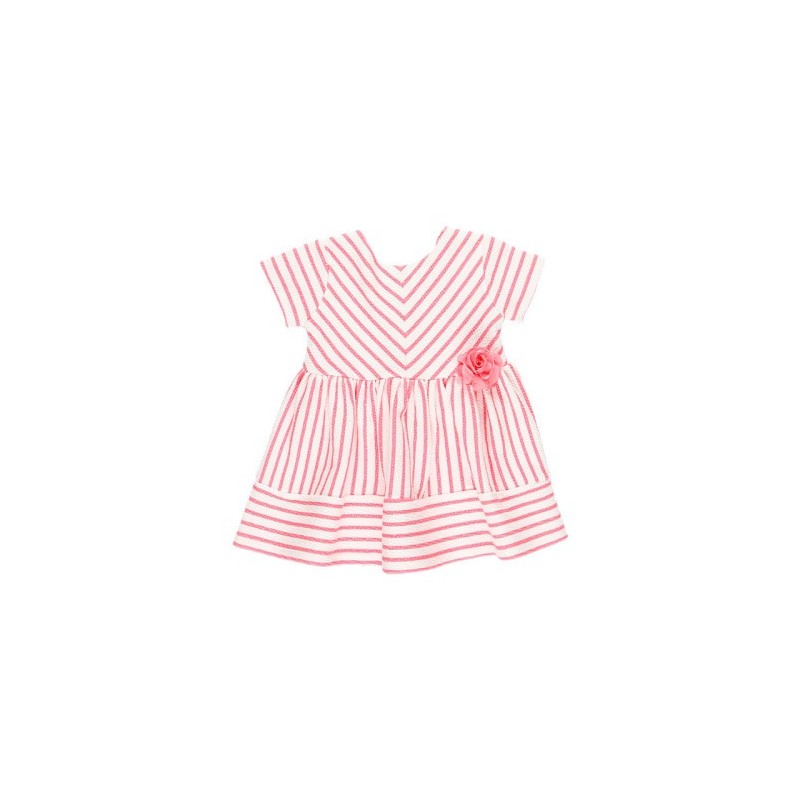 Vestido Boboli punto listado