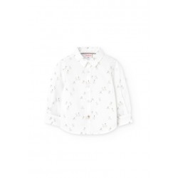 Camisa Boboli estampa de popelina