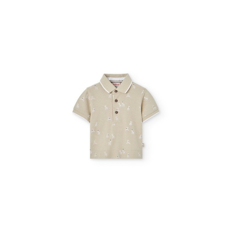 Polo piqué Boboli cebras