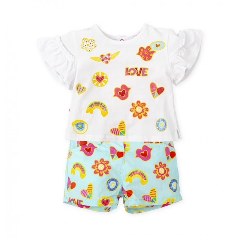 Camiseta con short Agatha Ruiz de la Prada Hortensia