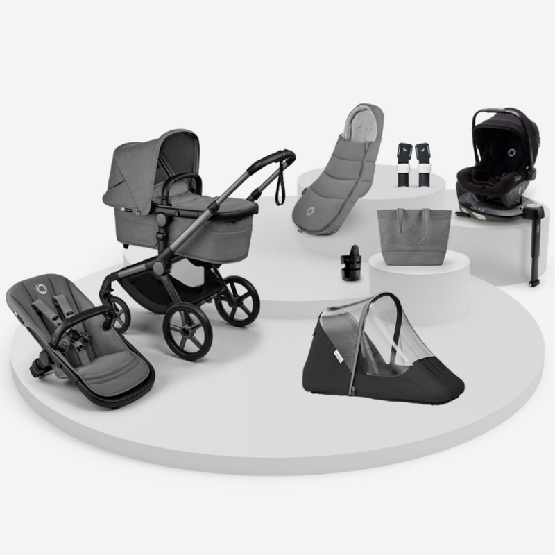 DUO Stroller Bugaboo Fox 5 Renew Newborn Winter Savings Pack DUO Stroller Bugaboo Fox 5 Renew Newborn Winter Savings Pack