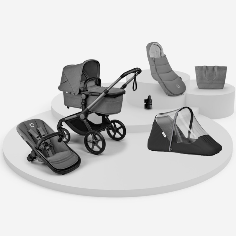 Carrinho de bebé DUO Bugaboo Fox 5 Renew Winter Saver Pack Carrinho de bebé DUO Bugaboo Fox 5 Renew Winter Saver Pack