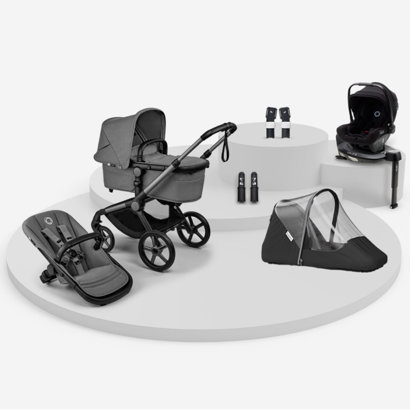 Cochecito DUO Bugaboo Fox 5 Renew Pack Ahorro de Viaje