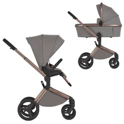 Carrinho de bebé Duo 2 em 1 Anex FLO com Cybex Sirona Gi e redutor para recém-nascidos