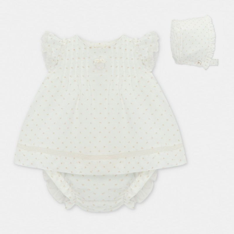 Vestido, cuecas e touca Martín Aranda Volterra