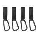 Mosquetões Jane Leatherette 4 pcs
