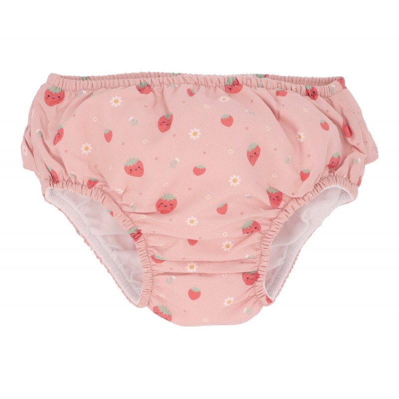 Bañador Pañal Monnëka Volantes Strawberries