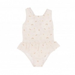 Fato de banho crossover Monnëka Starlight Ruffles