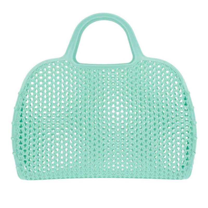 Mala de mão retro vintage Monnëka Verde-mar
