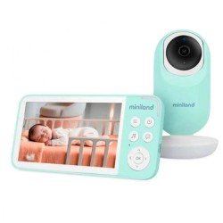 Digimonitor Miniland Monitor de bebé HD de 5″ com câmara adicional