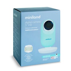 Vigilabebés Digimonitor Miniland 5″ HD con cámara adicional