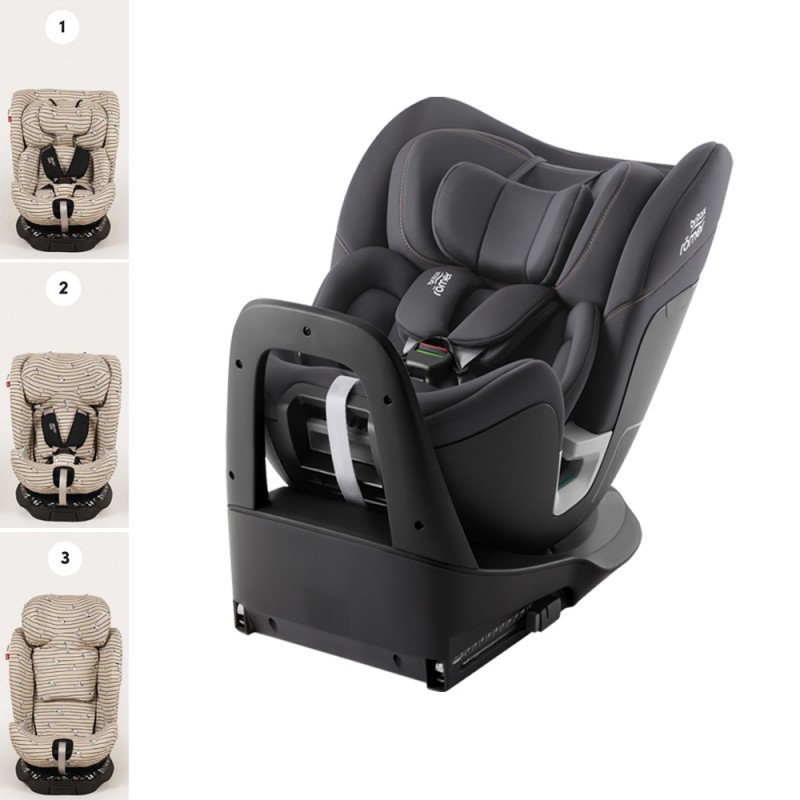 Silla auto Britax Römer SWIVEL con funda protectora