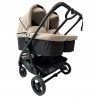Cama de grades reversível para gémeos Valco Baby SNAP ULTRA Duo