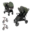 Carrinho de bebé duplo Valco Baby SLIM TWIN com bicicletas