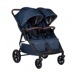 Coche Gemelar Mast X2 con 2 capazos y bicis