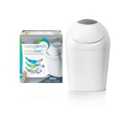 Caixote do lixo para fraldas Sangenic Tommee Tippee Twist com recargas
