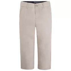 Calças chino com vestido de linho Mayoral