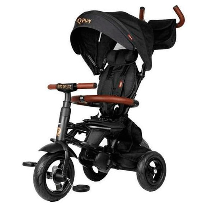 Triciclo plegable Qplay Rito Deluxe Negro