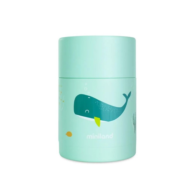 Garrafa térmica para sólidos Miniland Whaley 600ml