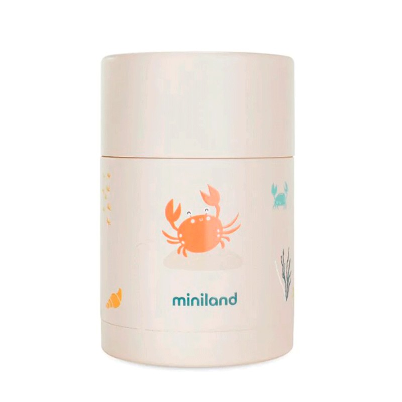 Garrafa térmica para sólidos Miniland Crabsy 600ml Garrafa térmica para sólidos Miniland Crabsy 600ml