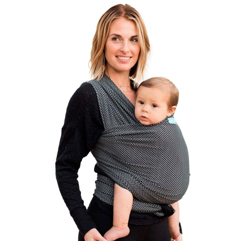 Fular Portabebés Moby Wrap Flex Black