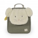 Mochila « Walking Mum » com ratinho Poppy Topito Musgo