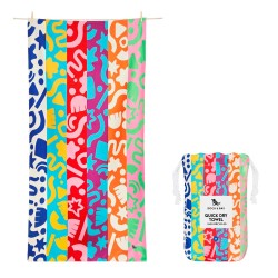 Toalha Kids Power Of Positive DOCK & BAY anti-areia Toalha Kids Power Of Positive L