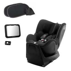 Cadeira auto Britax Römer Dualfix PLUS com 2 guarda-sóis e espelho