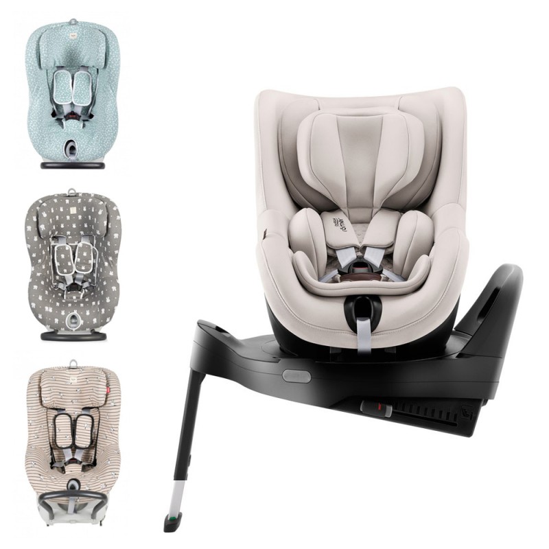 Silla auto Britax Römer Dualfix PRO coleccion LUX con Funda Protectora