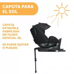 Silla Auto Chicco SEAT3FIT i-Size Air Zip&Wash con accesorios de verano