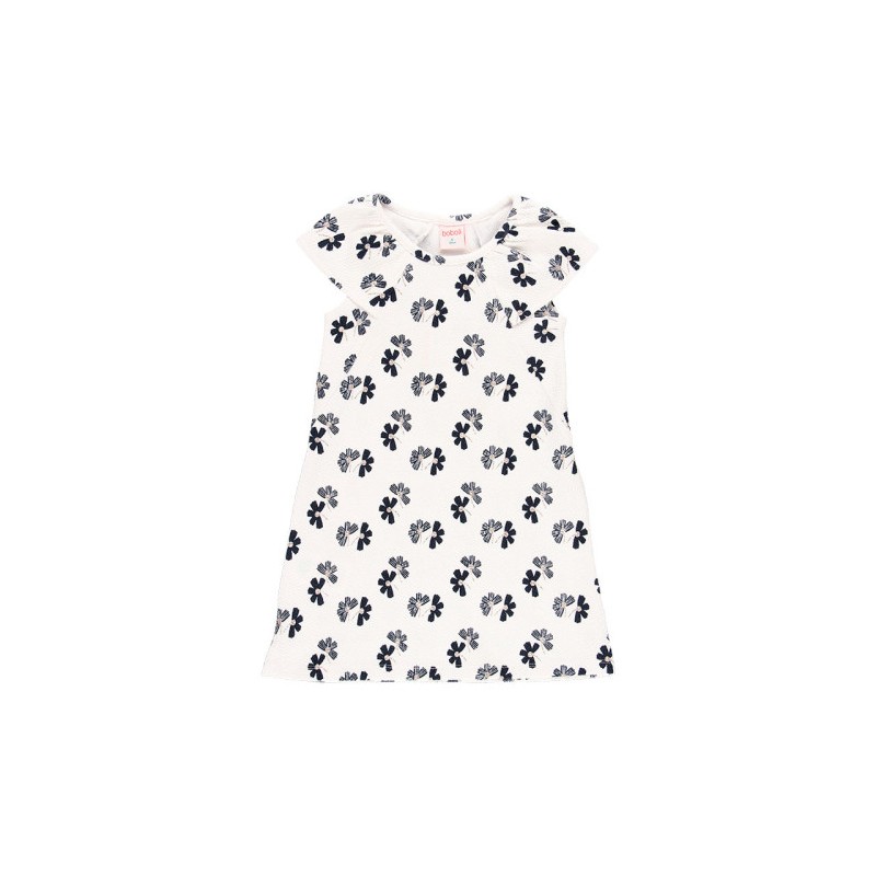 Vestido Boboli punto relieve estampado