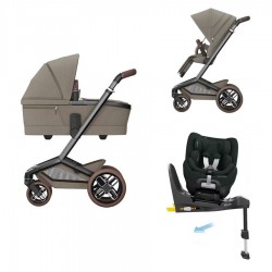 Duo Stroller Pack Maxi-Cosi Fame com Mica 360 Pro