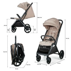 Carrinho de bebé Kinderkraft Tear com colchão