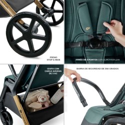 Silla paseo Kinderkraft Loom con colchoneta y bolso