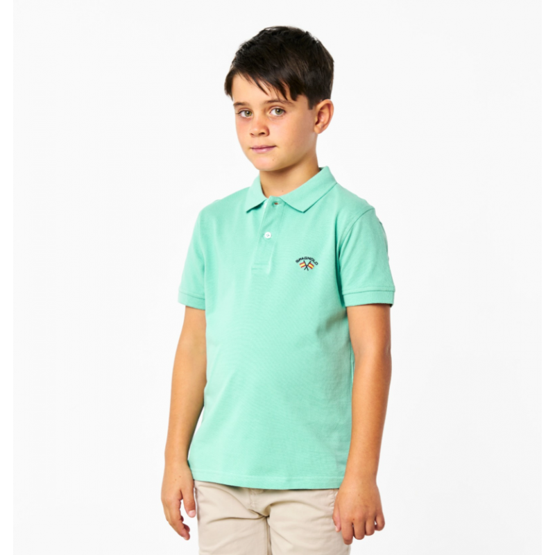 Camisa pólo Spagnolo 4034 piqué liso básico