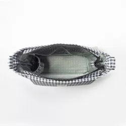 Bolsa Layette Walking Mum I Love Vichy Preto I Love Vichy Preto crioh.com