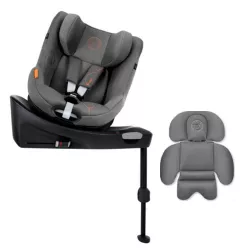 Silla Auto Cybex Sirona Gi i-Size con Reductor Recién Nacido y Funda Cybex