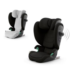 Cadeira auto Cybex Solution G 2 i-Fix com capa protetora de oferta Cybex