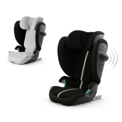 Cadeira auto Cybex SOLUTION G 2 I-Fix Plus com capa protetora de oferta Cybex