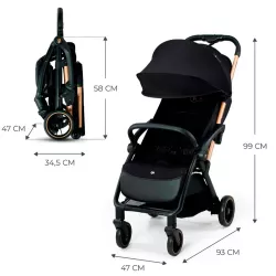 Cadeira de passeio « Kinderkraft » da Apino com saco de enxoval