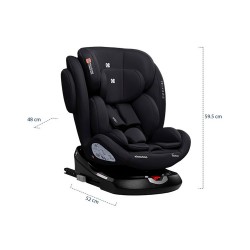 Cadeira auto Kikka Boo i-Felix i-Size com Set on the Go