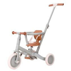 Triciclo com barra Little Dutch 4 em 1 Verde