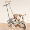 Triciclo com barra Little Dutch 4 em 1 Verde