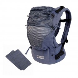 Mochila Mobility Pack Quokkababy E-Carrier MESH com cadeira alta portátil