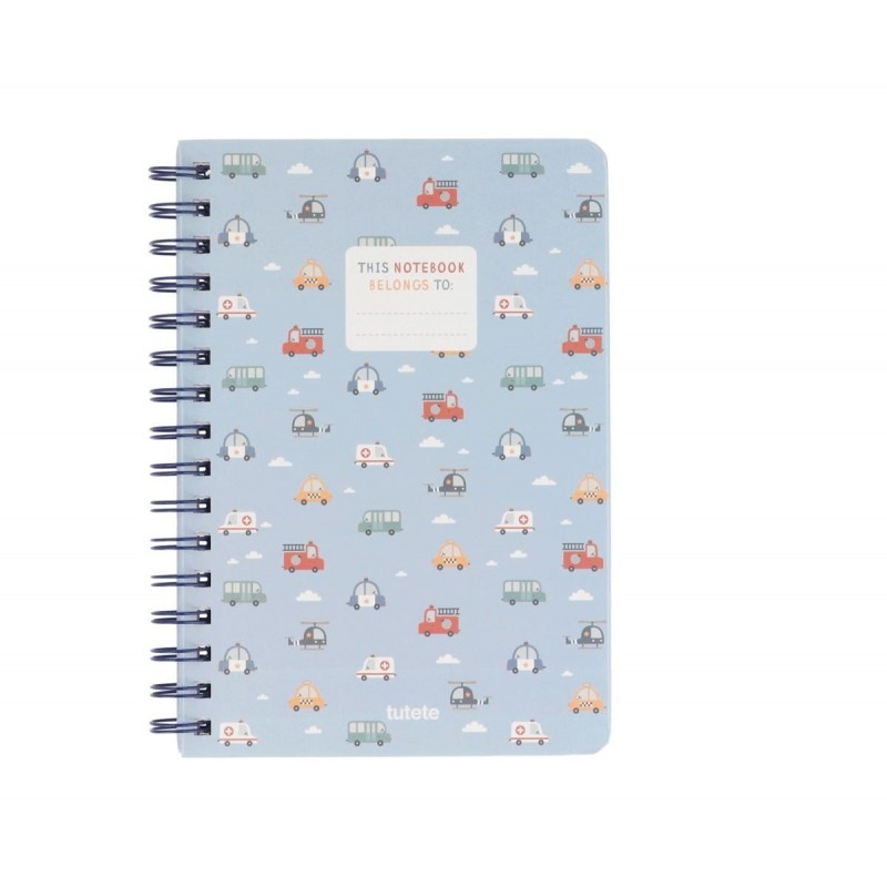 Notebook Tutete Carros urbanos