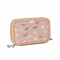 Estuche Plumier Doble Tutete Funny Letters