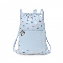 Mochila saco impermeable Tutete City Cars Personalizable