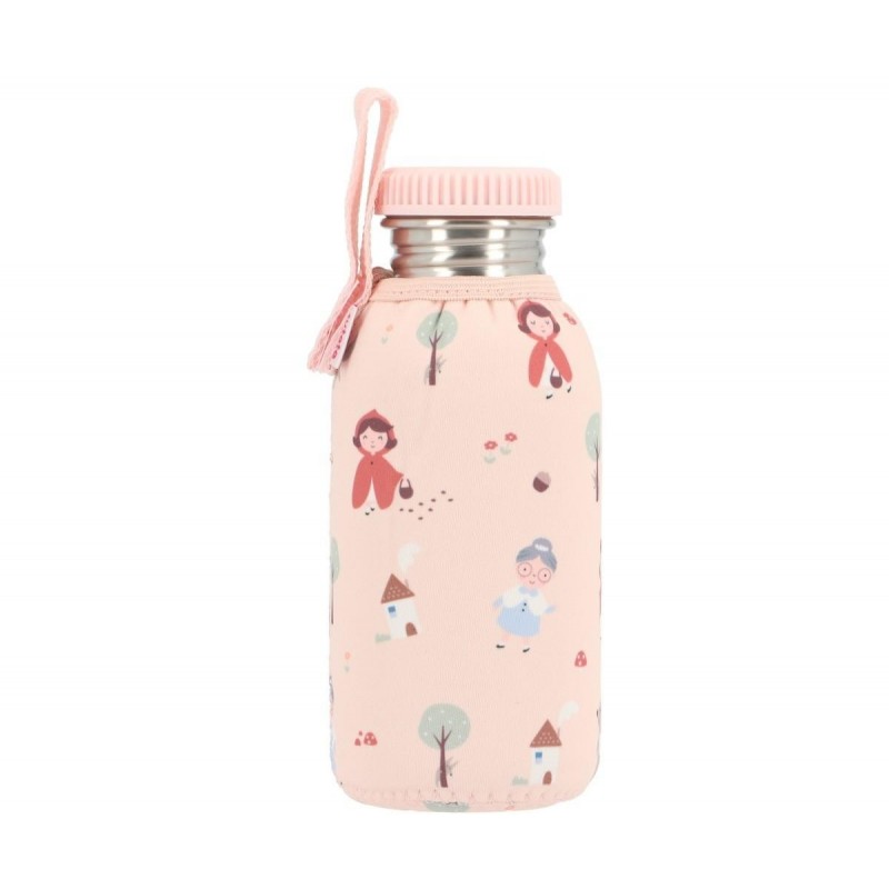 Botella Acero con Funda 500ml Tutete Little Red Personalizable