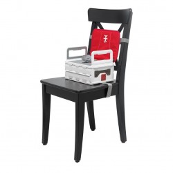 Carrinho de bebé para gémeos Baby Monsters Easy Twin 4 com saco e 2 cadeiras altas portáteis