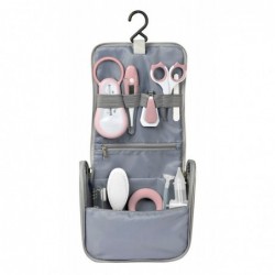 Saco de toilette Beaba 9 Acessórios cor-de-rosa